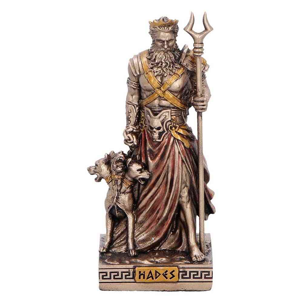 Nemesis Now - Hades God of the Underworld (Mini) Dekorative Figur - Bronzefarben